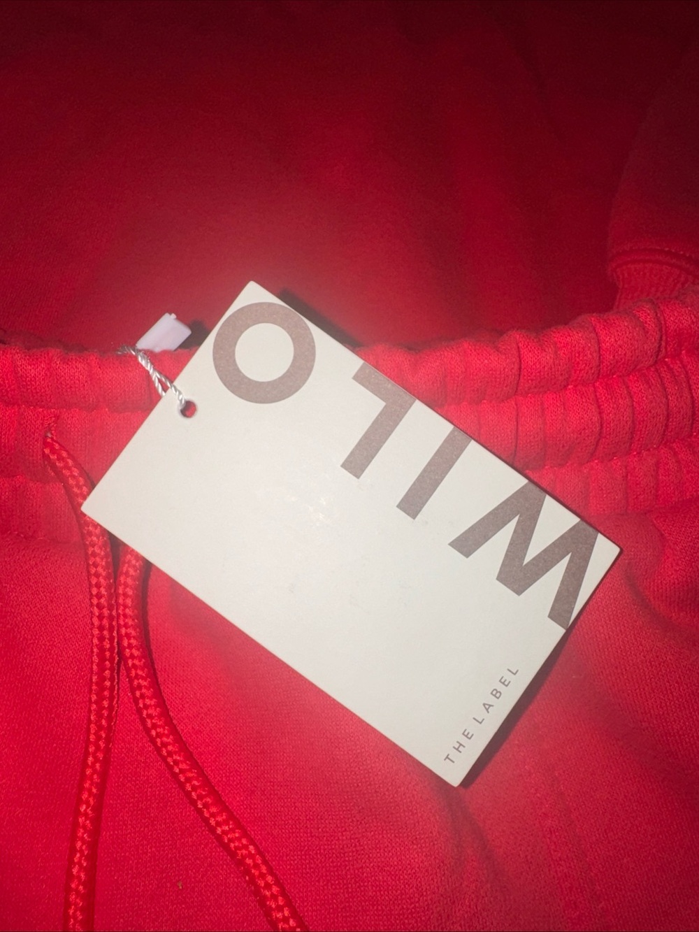 Wilo the label NWT Sporty Red Sweatshirt & Shorts Set size small - Picture 3 of 9